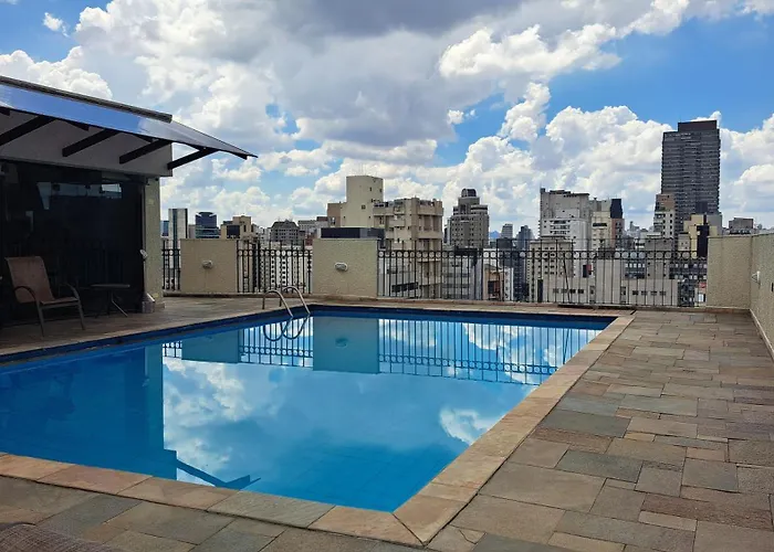 Flat Confortavel - Academia - Piscina - Garagem - Melhor Localizacao Do Itaim Bibi